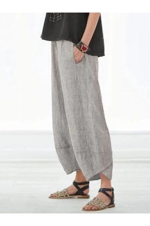 Pockets Casual Shift Bottoms