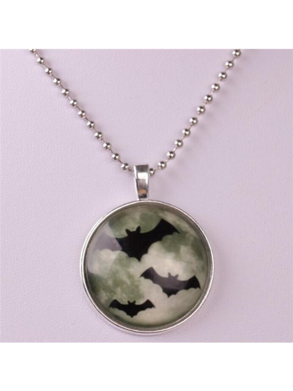Halloween Bat Vampire Luminous Necklace