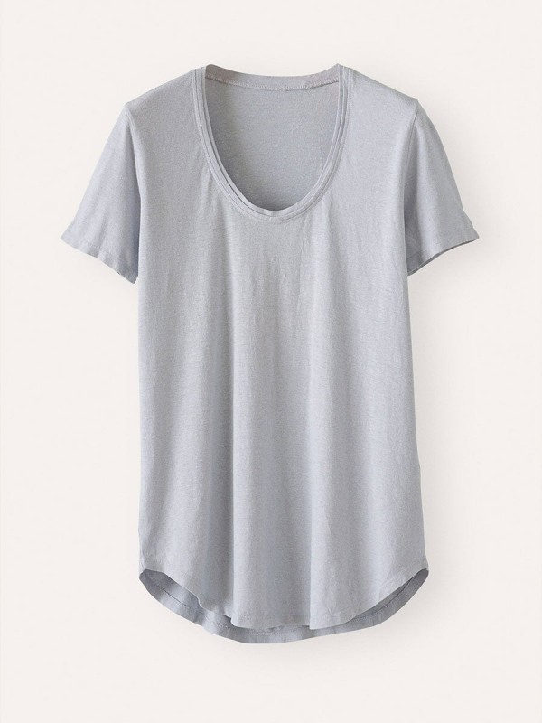 HEMP SCOOPNECK TSHIRT